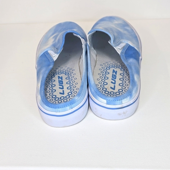 Lugz Blue and White Sneakers with Slip-On Design and Casual Look - Picture 4 of 7
